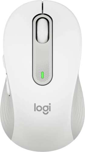 Мышь Logitech M650, оптическая, беспроводная, USB, белый и серый [910-006255]